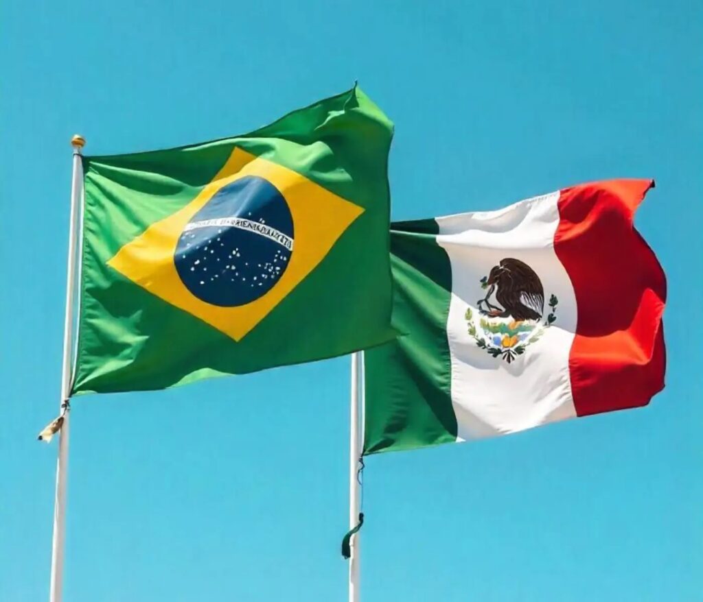 México y Brasil