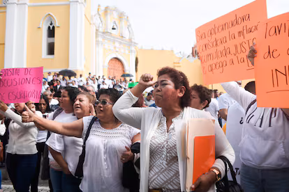 Protestas Irma Hernández