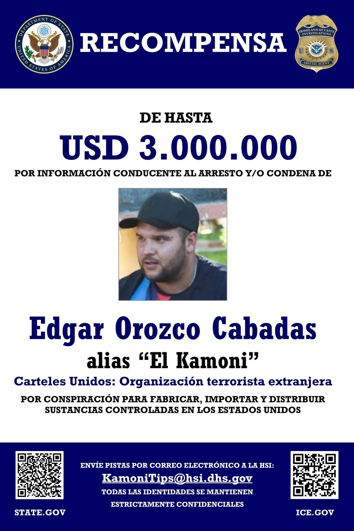 Recompensa Kamoni