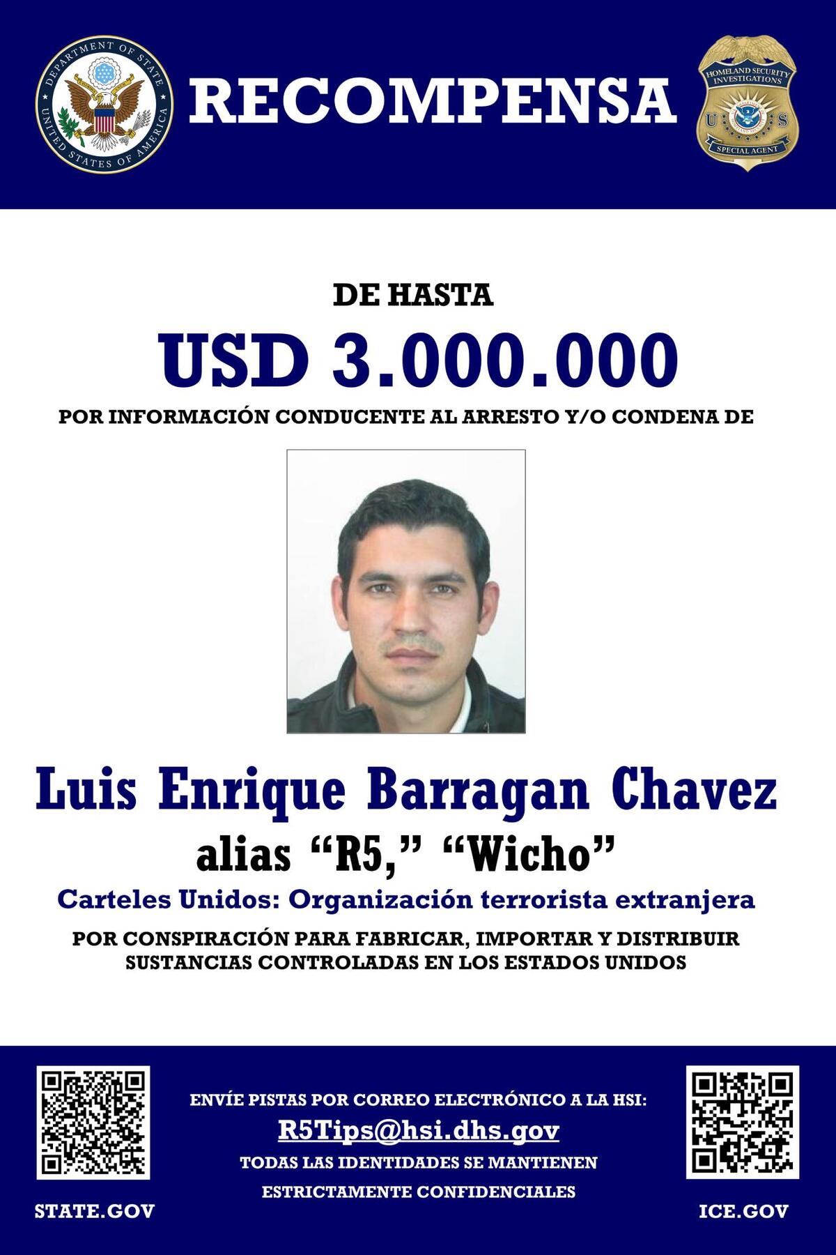 Recompensa Wicho