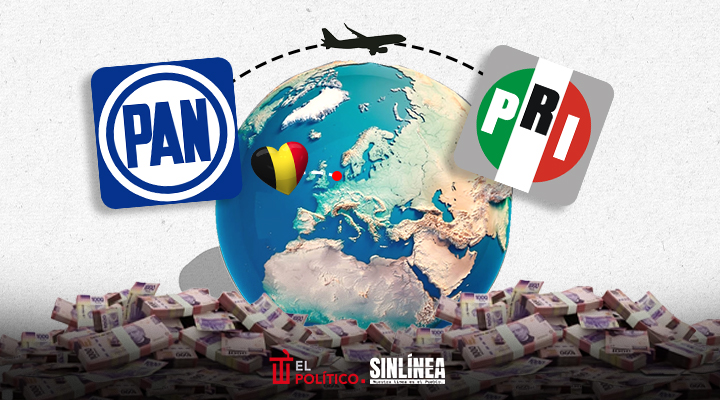 Senadores y su gasto de casi 1 millón de pesos en Bélgica