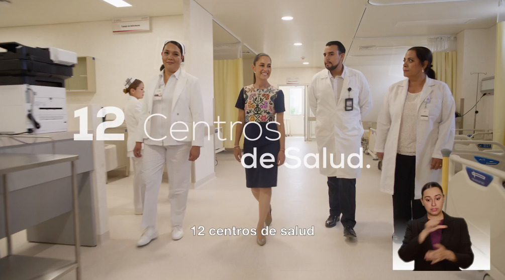 Sheinbaum lanza spot de su primer informe de gobierno