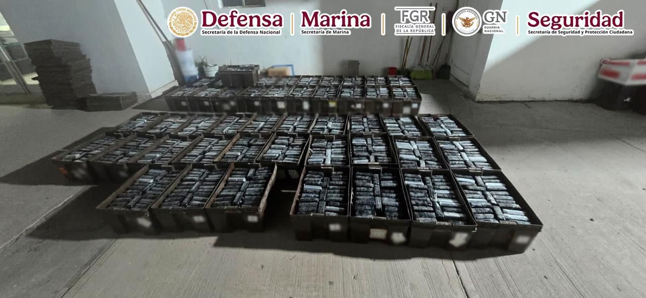 SSPC decomisa más de mil paquetes de cocaína en Sonora 