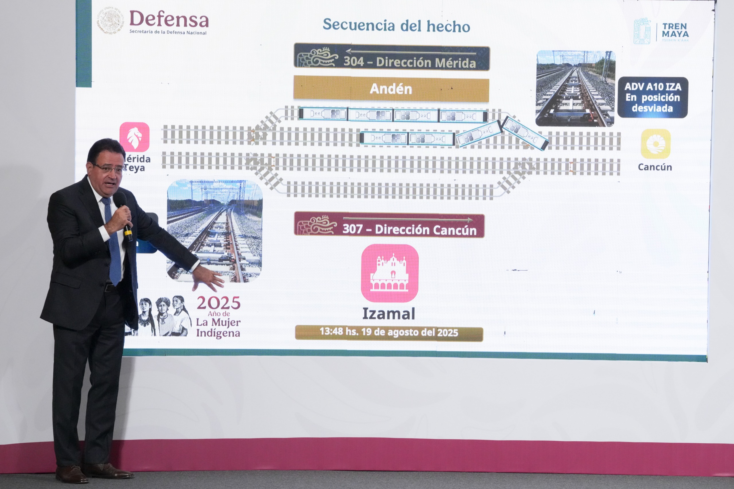 Tren Maya incidente
