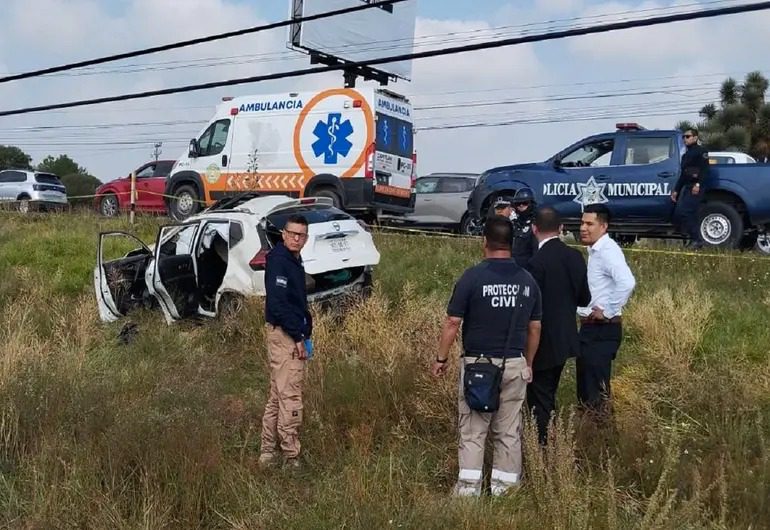 Accidente Alicia Bárcena