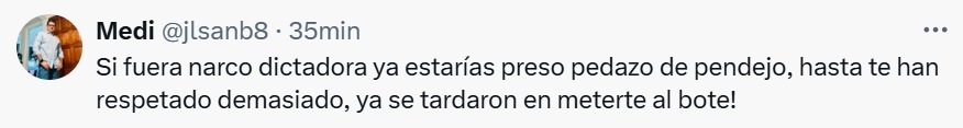 Alito estuviera preso