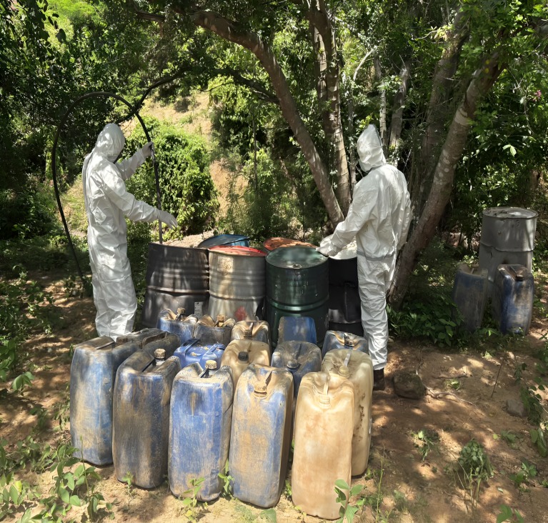 Autoridades dan golpe al crimen en Sinaloa