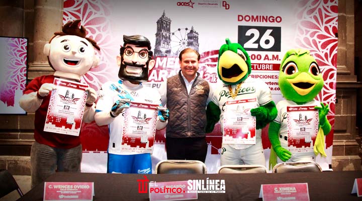 Ayuntamiento de Puebla invita al Medio Maratón Puebla 2025