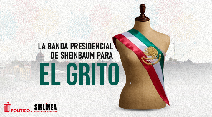 Así es la banda presidencial de Sheinbaum