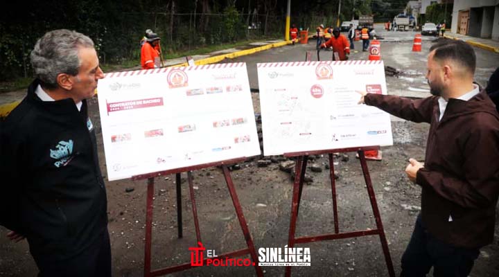 Gobierno de la Ciudad avanza con la Campaña Bacheando Puebla