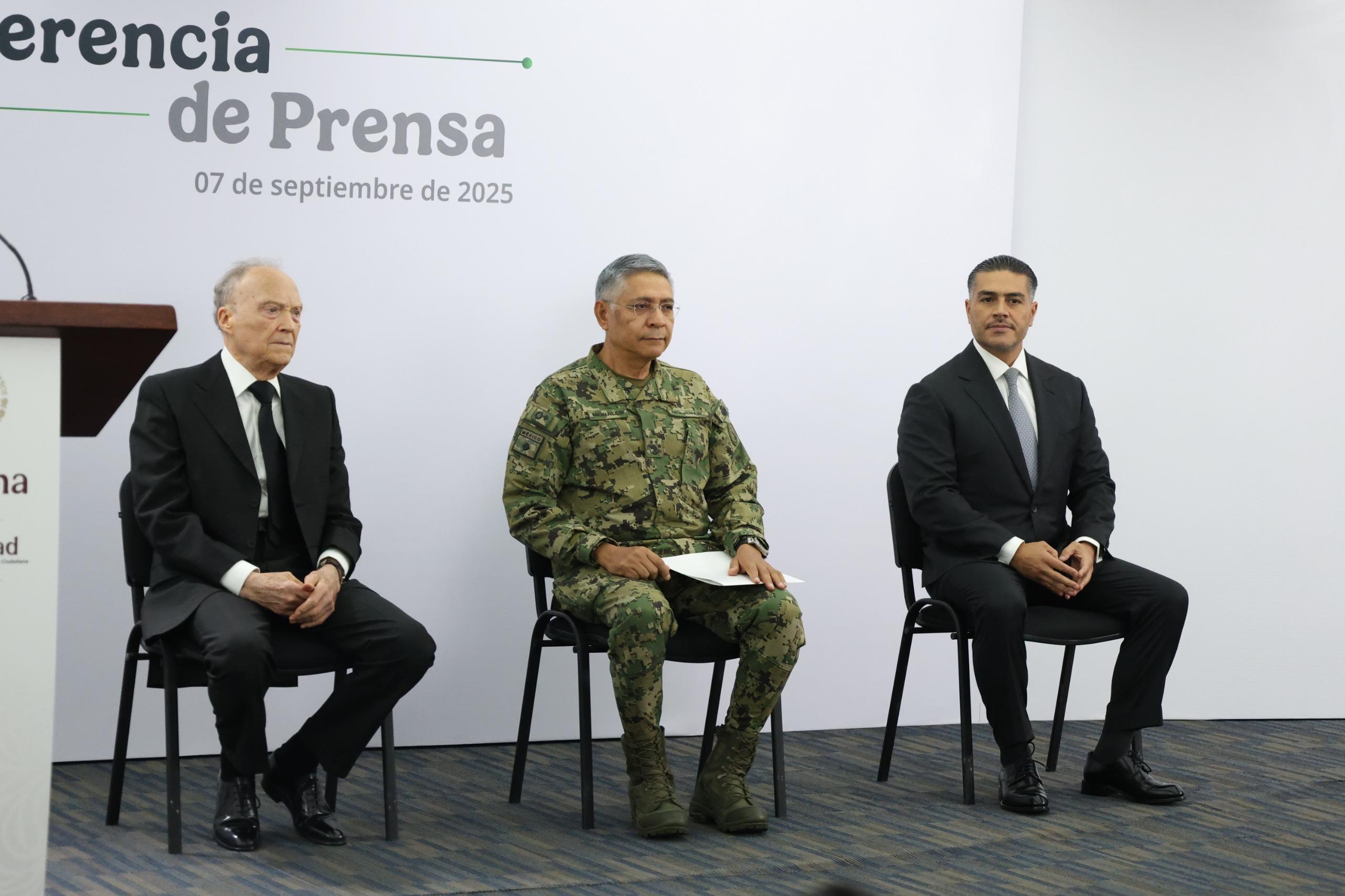 Harfuch destaca operativos contra huachicol