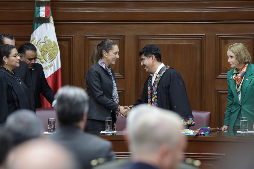 Hugo Aguilar y Sheinbaum