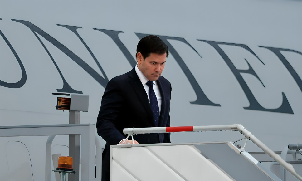 Marco Rubio llega a México para reunión con Sheinbaum