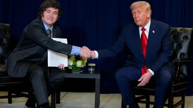 Milei y Trump