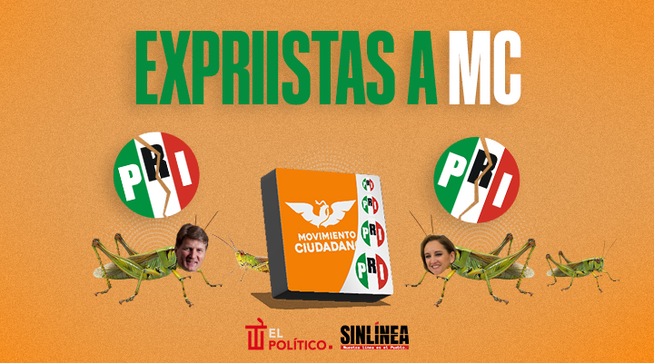 Movimiento Ciudadano: el nuevo refugio de expriistas