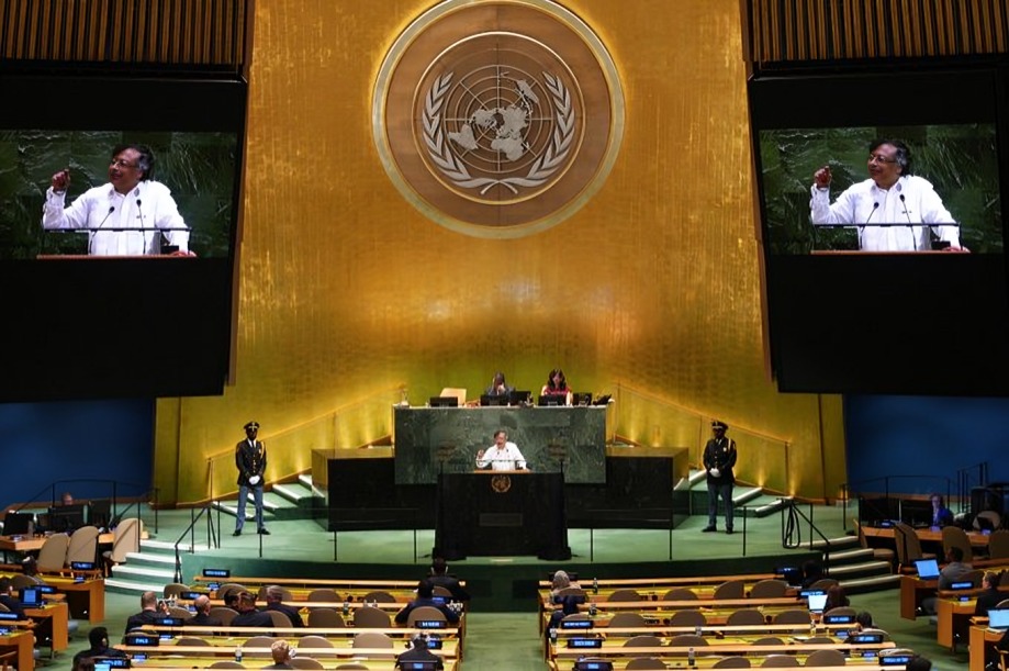 Petro participa en Asamblea 80 de la ONU