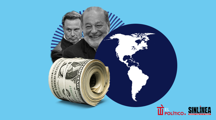 América: ellos son los multimillonarios de cada país