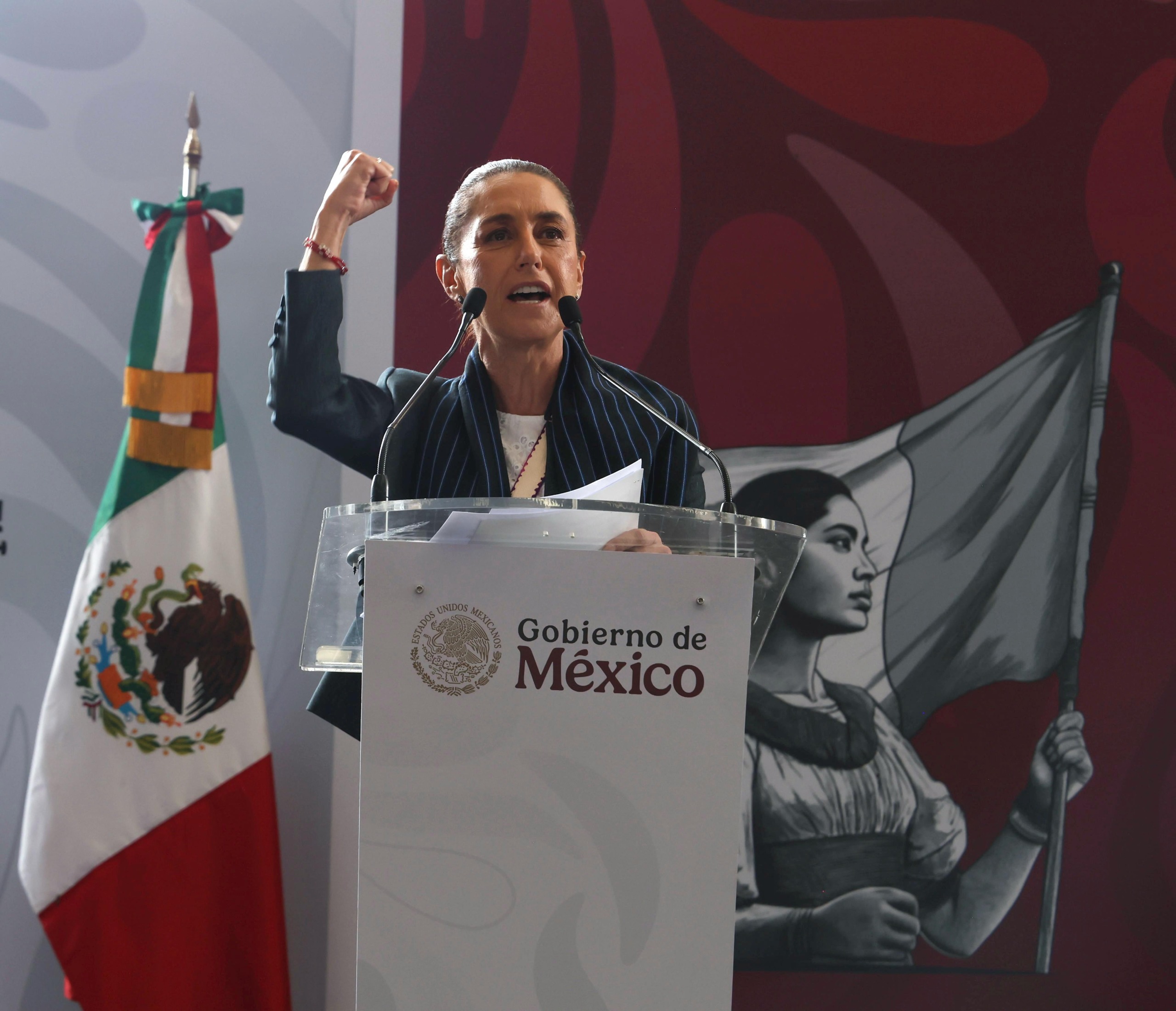 Sheinbaum envía propuestas de reforma 