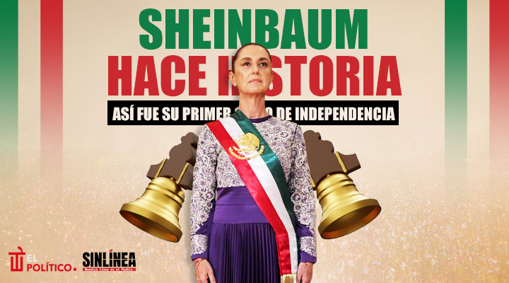 Sheinbaum y su primer Grito de Independencia