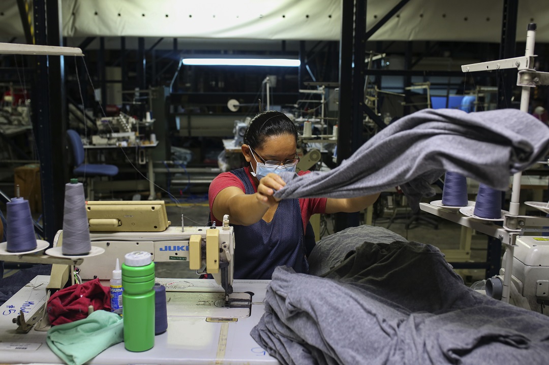Trabajadora de maquila 