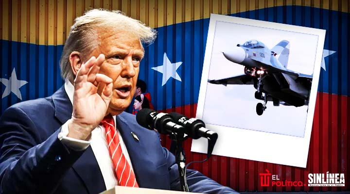 Trump advierte que aviones venezolanos serán derribados