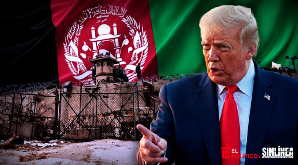 Trump amenaza a Afganistán para recuperar base de Bagram