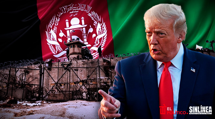Trump amenaza a Afganistán para recuperar base de Bagram