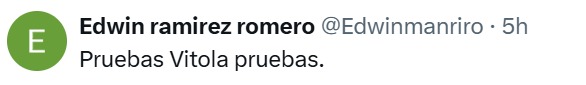 presente pruebas