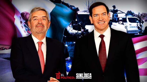 De la Fuente y Rubio revisan avances de seguridad México-EU