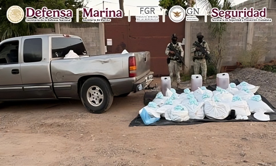 Defensa desmantela narcolaboratorio en Sinaloa