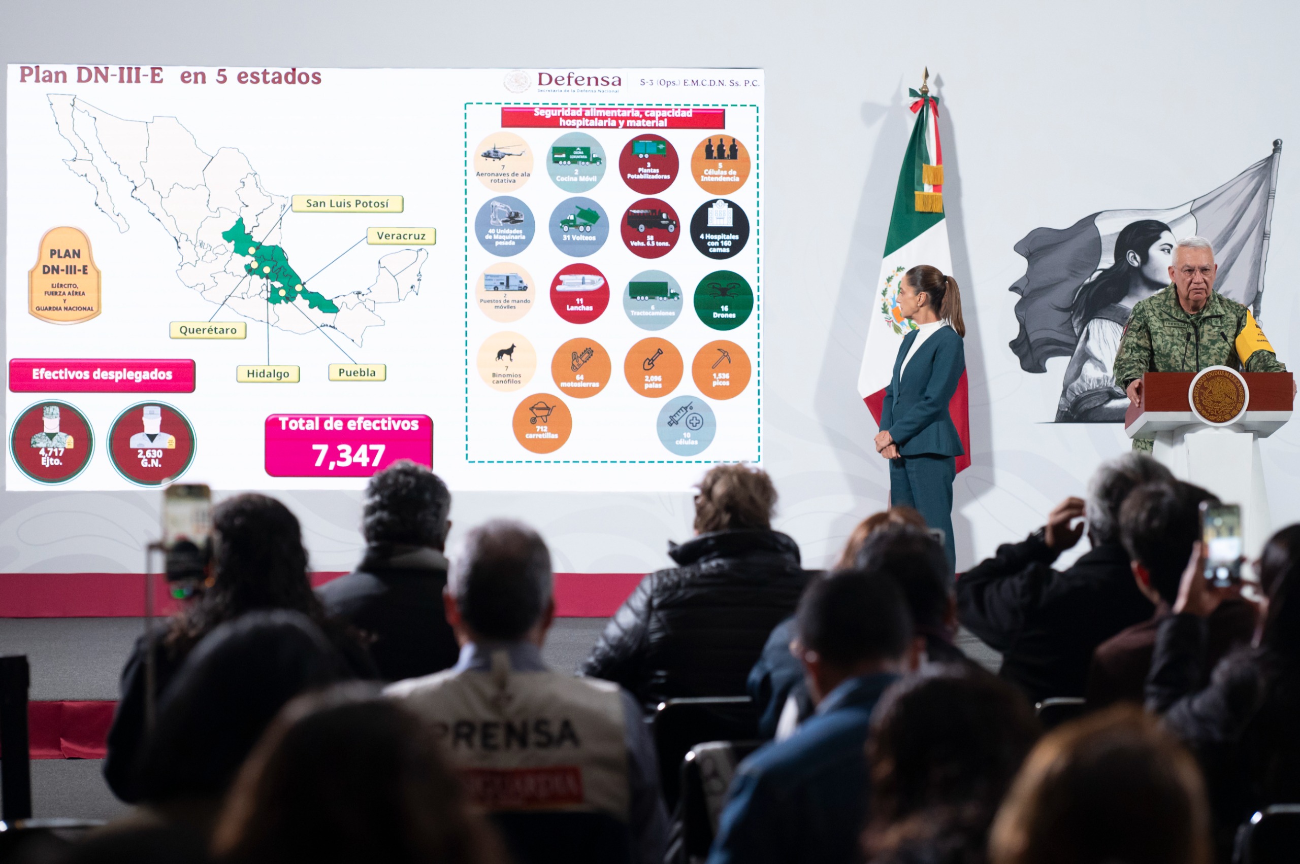 Defensa lluvias en México