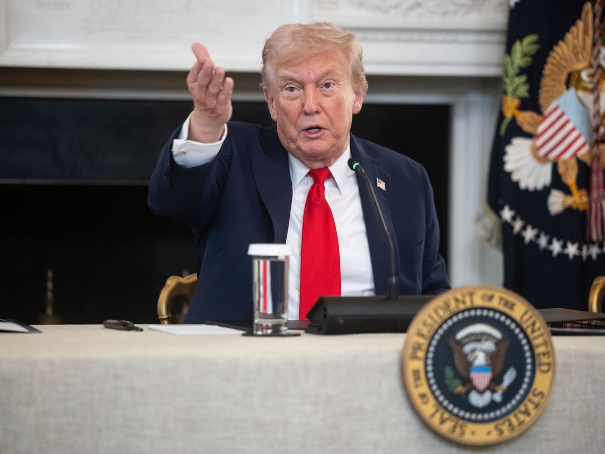Anuncio de Donald Trump