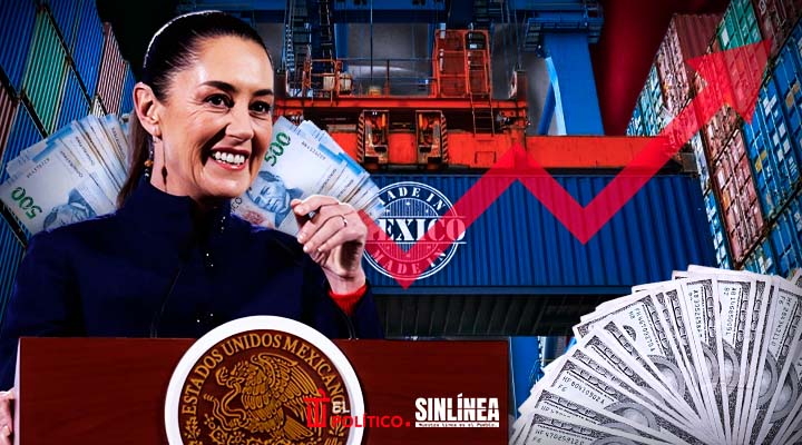 Exportaciones mexicanas crecen 13.8% pese a aranceles; rompen récord en septiembre