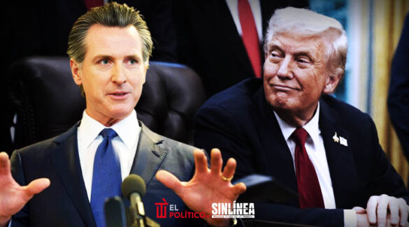 Gavin Newsom se burla de Trump con canción de Taylor