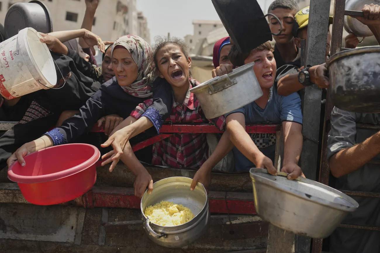 Hambruna en Gaza
