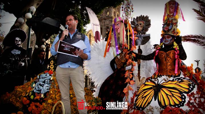IMDP realiza activación física musicalizada de Día de Muertos