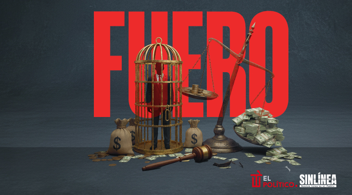 Políticos beneficiados por el fuero
