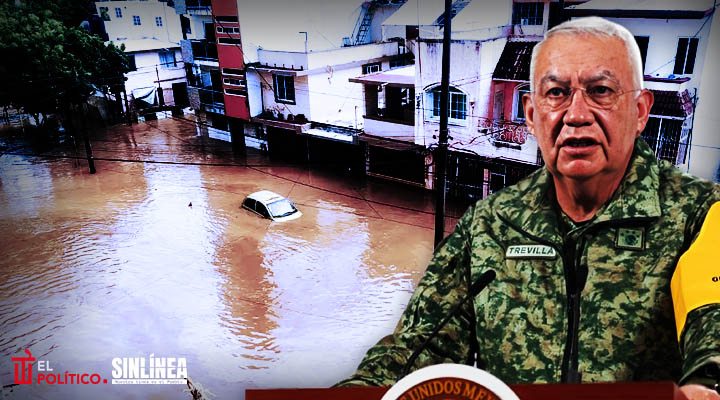Lluvias en México dejan 64 muertos; activan puentes aéreos