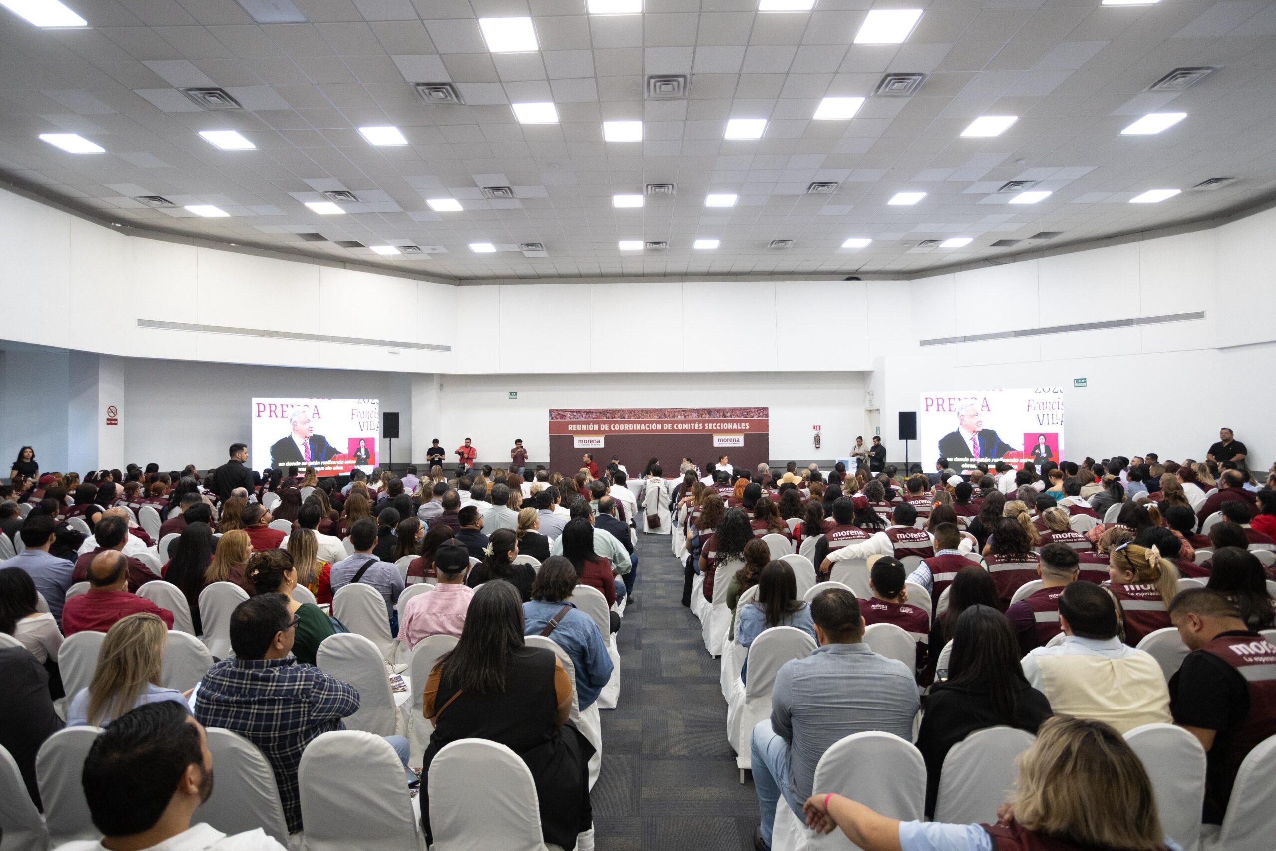 Luisa Alcalde refuerza unidad de Morena