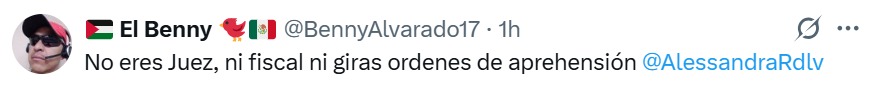 no eres juez ni fiscal