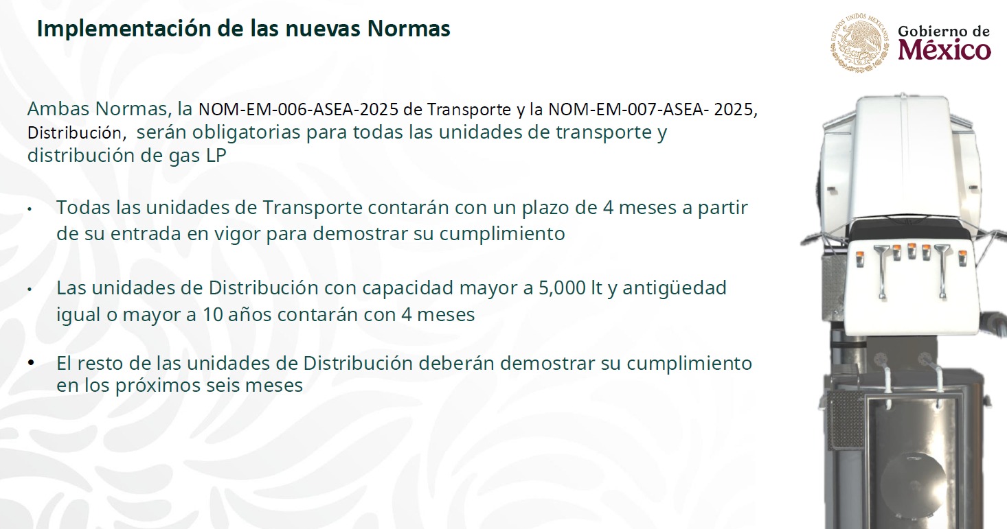 Nuevas Normas de Gas