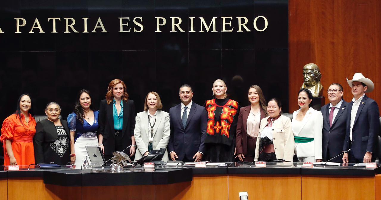 Omar García Harfuch comparece ante Senado de la República