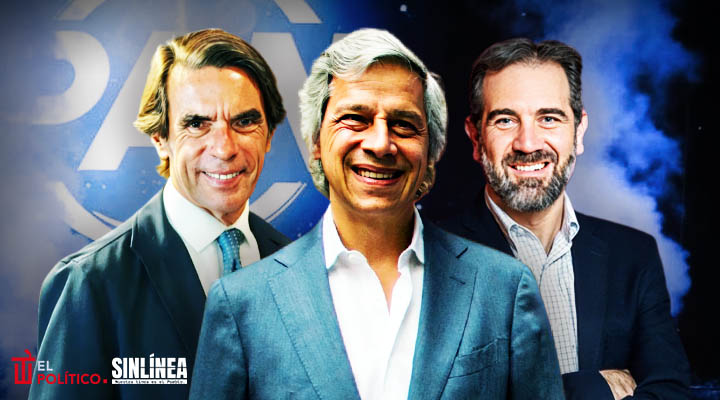 PAN invita a Claudio X., Córdova y Aznar a su relanzamiento