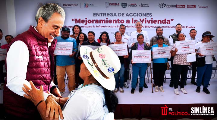 Pepe Chedraui impulsa programa Mejoramiento a la vivienda en La Guadalupana