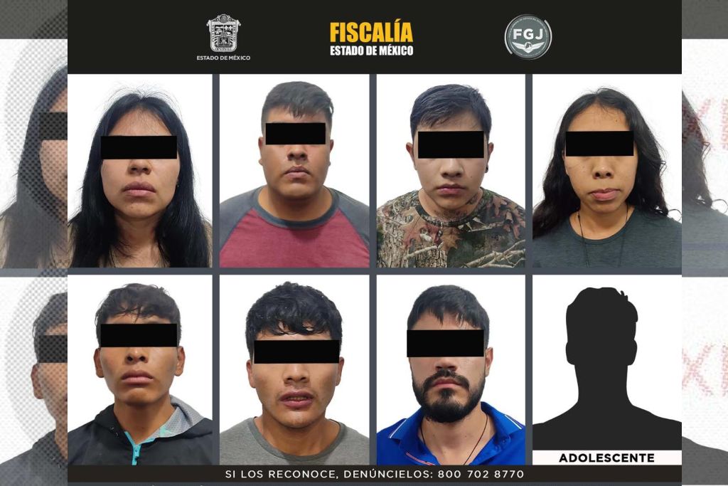 Presuntos integrantes del CJNG
