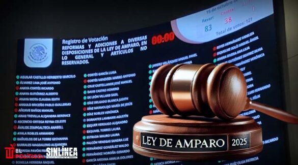 Senado aprueba modificaciones a Ley de Amparo