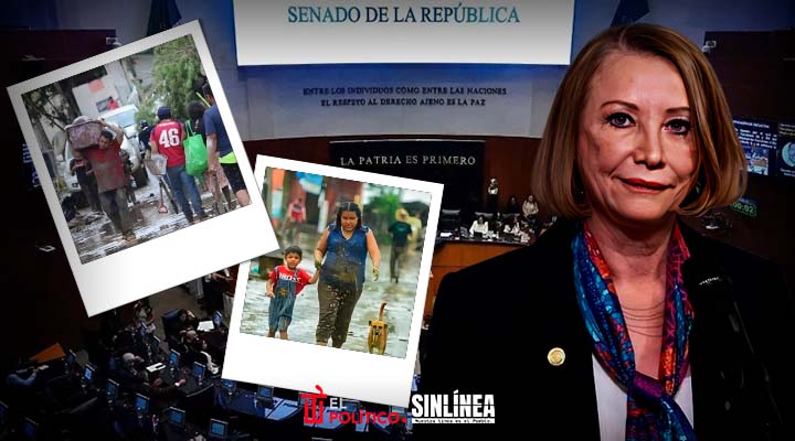 Senadores donarían de su quincena a damnificados por lluvias