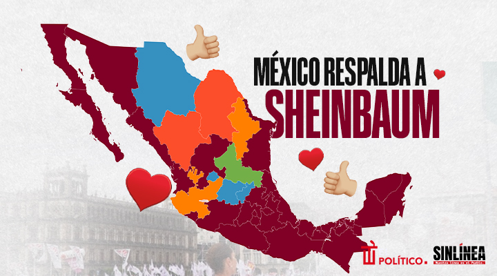 Sheinbaum: aprobación de 78.1% en septiembre
