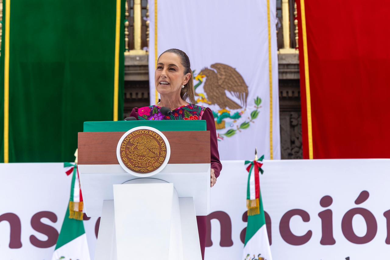 Sheinbaum informe Zócalo