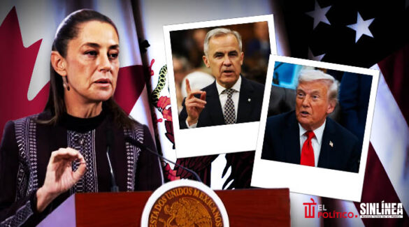 Sheinbaum reacciona a ruptura comercial EU-Canadá; Carney responde a Trump